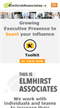 Mobile Screenshot of elmhirstassociates.com